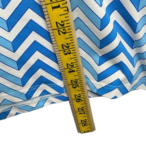 J McLaughlin Quarter Zip Long Sleeve Pullover Top Size XL Blue - Picture 9 of 11